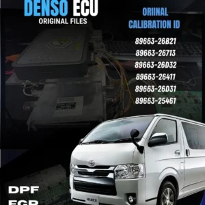 Toyota Hiace Denso ECU File Service